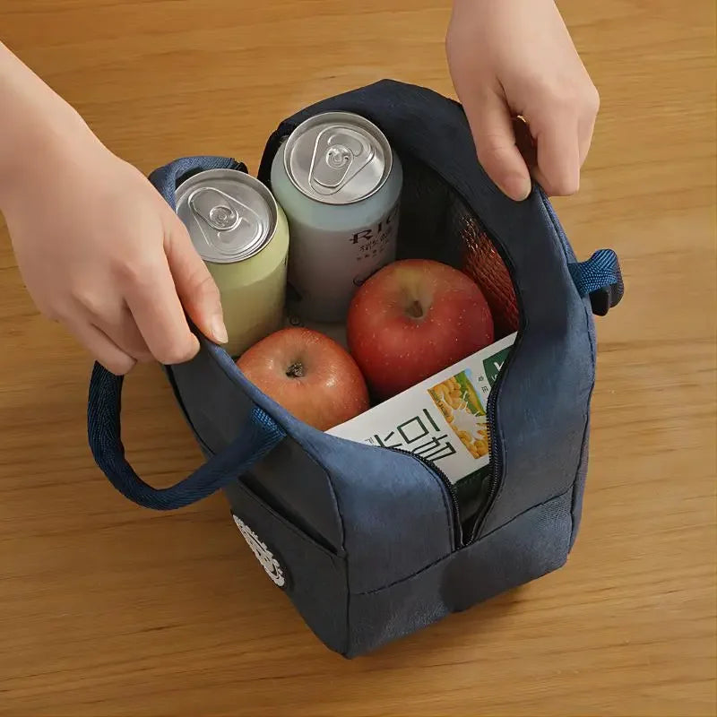 Sac à lunch isotherme – Bento portable, léger et compact, intérieur aluminium, format étudiant ou bureau