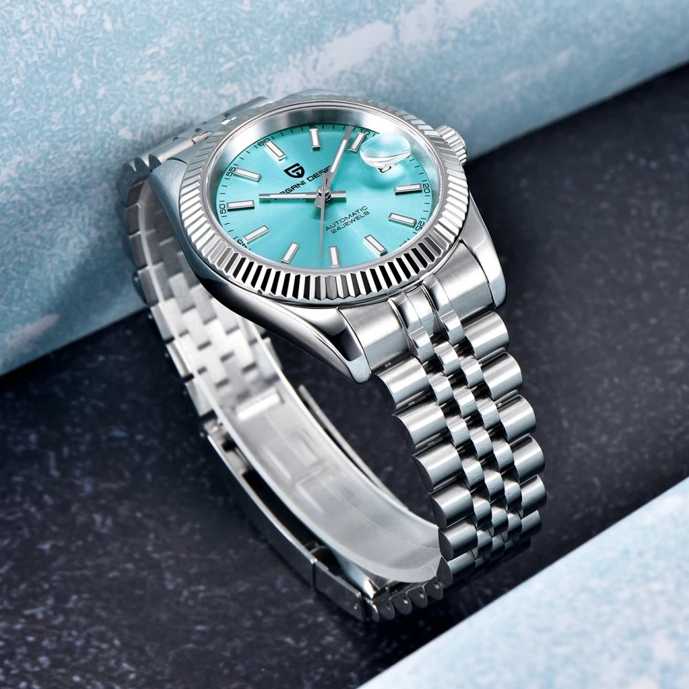 Montre automatique PAGANI DESIGN PD-1645 – 40 mm – Verre saphir, acier inoxydable, étanche 100 m
