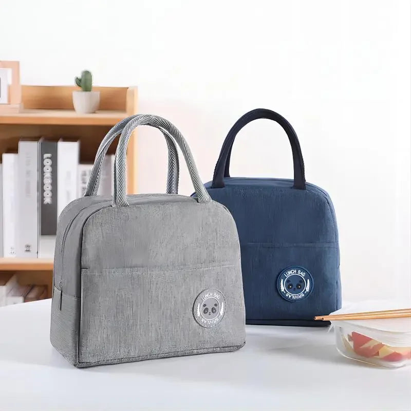 Sac à lunch isotherme – Bento portable, léger et compact, intérieur aluminium, format étudiant ou bureau