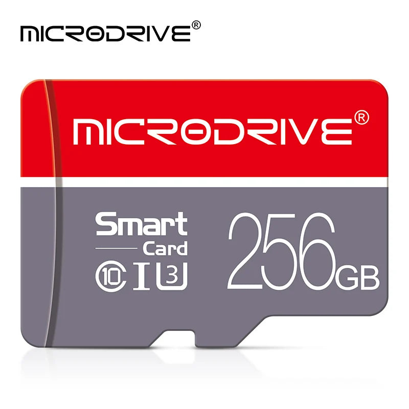 Carte mémoire MicroDrive Micro SD / TF – Haute vitesse, jusqu’à 256 Go, classe 10 UHS-I U3