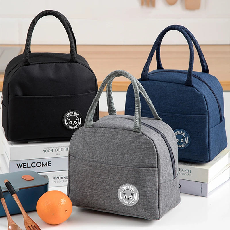 Sac à lunch isotherme – Bento portable, léger et compact, intérieur aluminium, format étudiant ou bureau