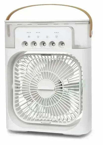 Ventilateur humidificateur multifonctionnel 3-en-1