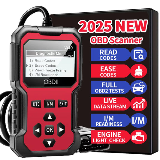 Scanner OBD2 Jexiwe – Outil de Diagnostic Auto et Lecteur de Codes de Défaut