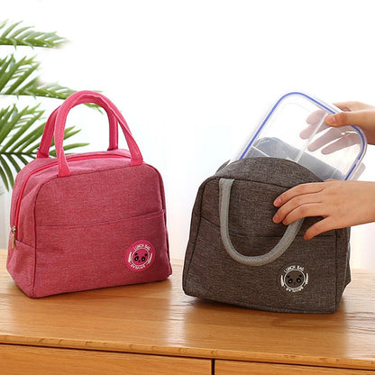 Sac à lunch isotherme – Bento portable, léger et compact, intérieur aluminium, format étudiant ou bureau